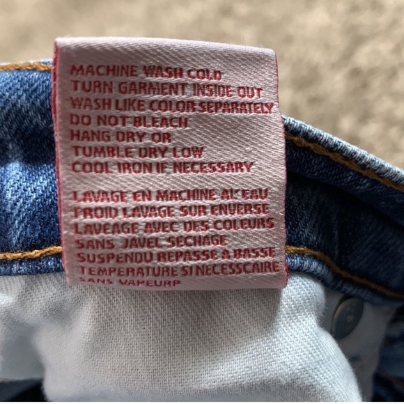 Revice Two Tone Distressed Cropped Jeans Size 25 - Picture 7 of 7